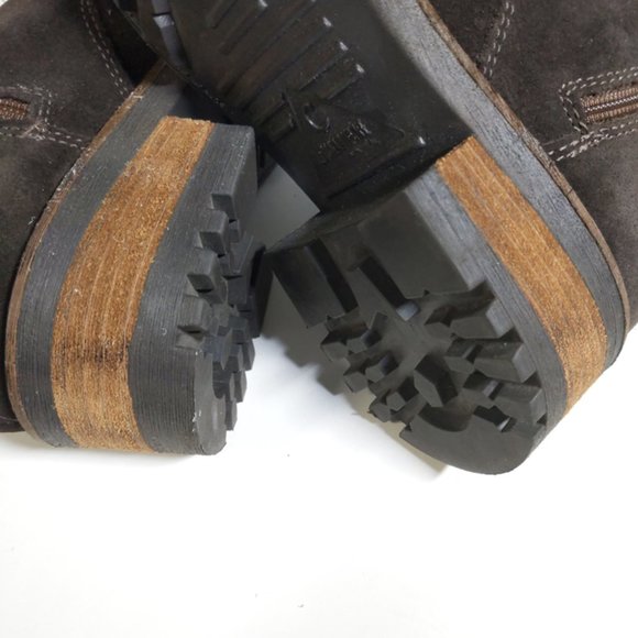 La CANADIENNE Brown Lace Up Boots - Picture 8 of 9